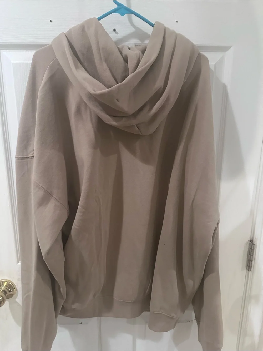 Levi’s XXL Relaxed Fit Hoodie Beige Tan Pullover NWT Oversized